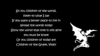 Black Sabbath – Children Of The Grave [Lyrics] HQ