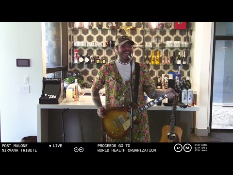 Post Malone x Nirvana Tribute – Livestream